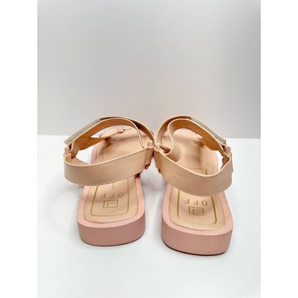 Offline Sandals Womens Size 6 Pink Open Toe Avie Adjustable Straps Sporty Style - Picture 7 of 9